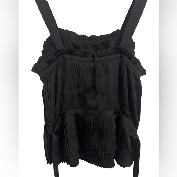 RyeGrass top sleeveless with tie waist and zip back Size S - Picture 4 of 8